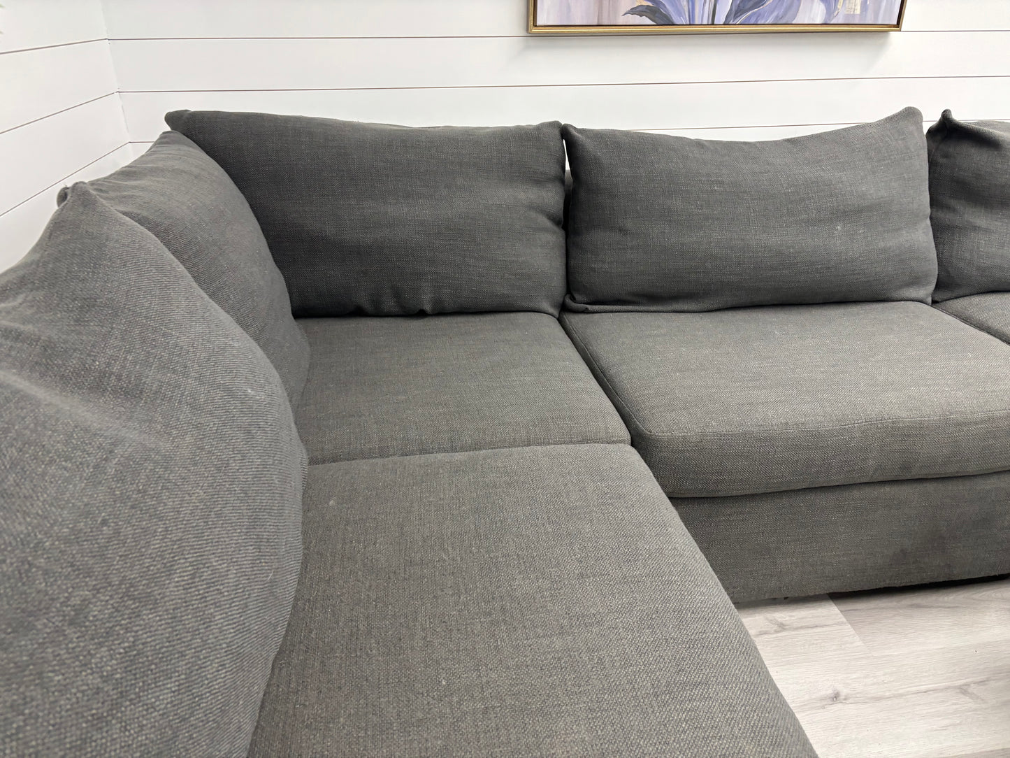 Charcoal 5 Piece Sectional