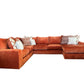 Ivy  Papaya U-Shape Sectional