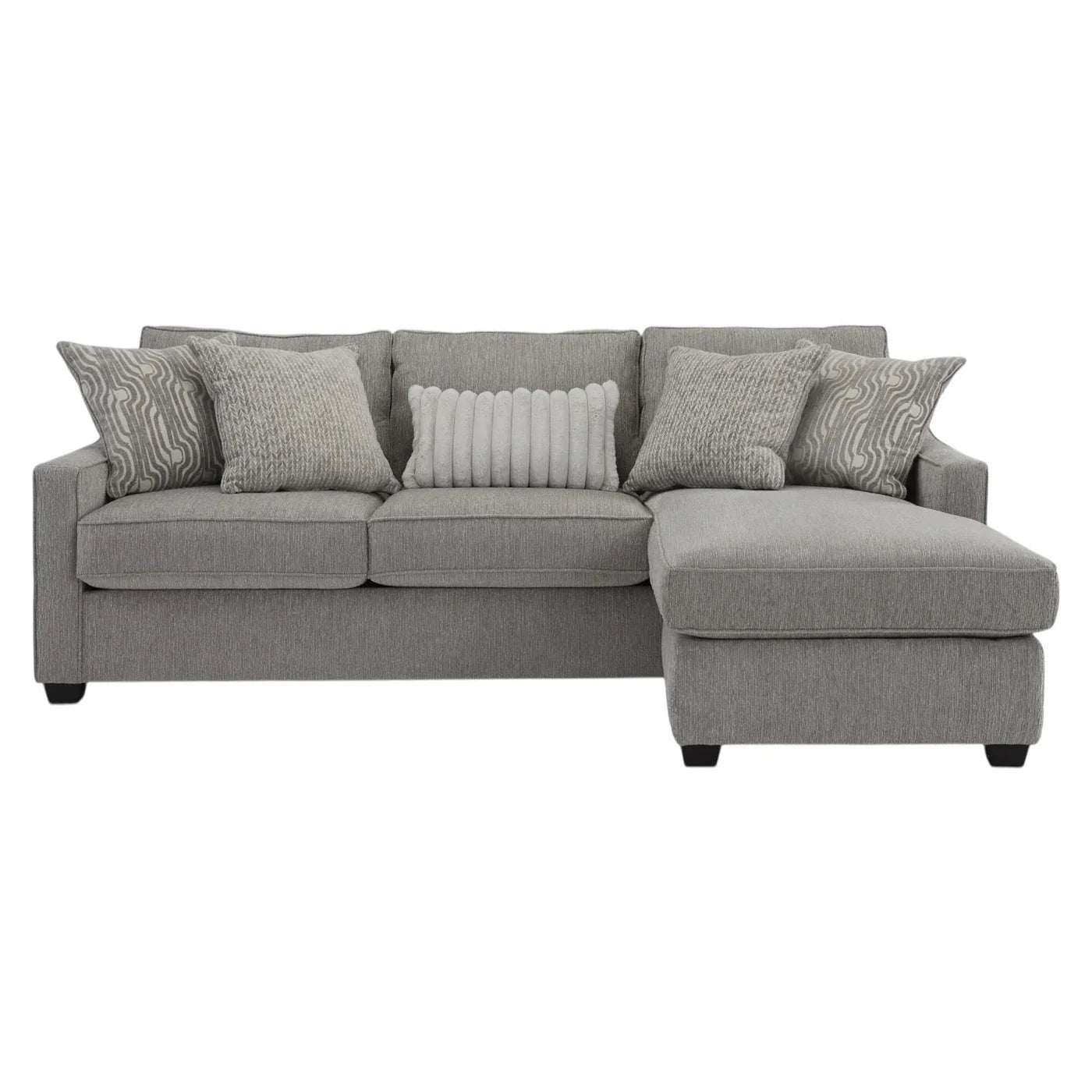 Harbor Grey Reversible Sectional