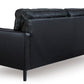 Bryceview Black Leather Sofa