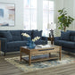 Bixler Blue Sofa