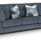 Maxon Place Blue Sofa