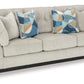 Maxon Place Blue Sofa