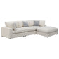Serene 4-piece Ivory Modular Sectional (Customizable )