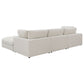 Serene 4-piece Ivory Modular Sectional (Customizable )