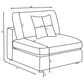 Serene Armless Chair