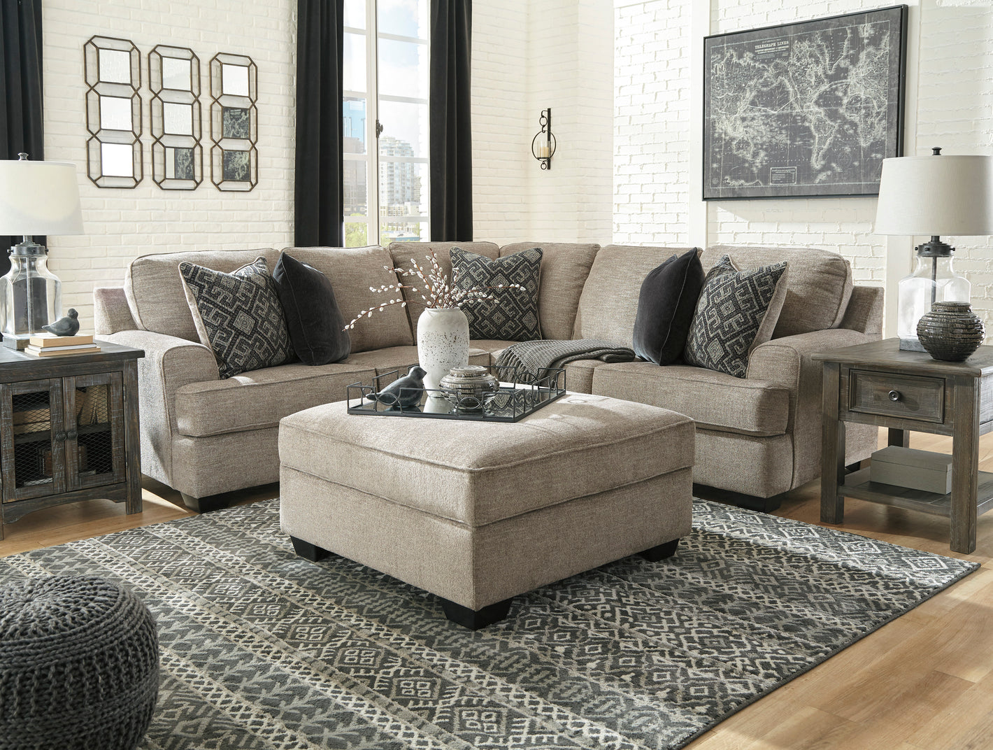 Bovarian Sectional Sofa.