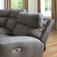 Next-Gen Durapella 5-Piece Power Reclining Sectional
