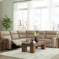 Next-Gen Durapella 5-Piece Power Reclining Sectional