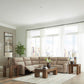 Next-Gen Durapella Sand 5-Piece Power Reclining Sectional