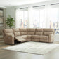 Next-Gen Durapella Sand 5-Piece Power Reclining Sectional