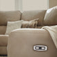 Next-Gen Durapella Sand 5-Piece Power Reclining Sectional