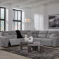 Modmax II Cream 5-Piece Recliner (Customizable)
