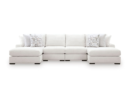 Misty Double Chaise Sectional (Customizable)