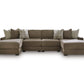 Wren Sectional Couch (Customizable)