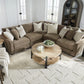 Wren Sectional Couch (Customizable)
