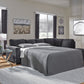 Altari Bumper  Sleeper Sectional