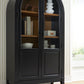 Dagandale White Accent Cabinets