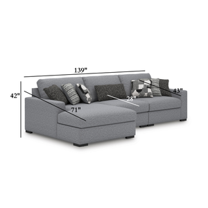 Ambassador 3-Piece Left Facing