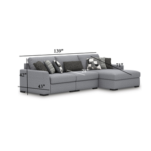 Ambassador 3-Piece Right Facing