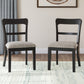 White Greddinton Dining Table and 6 Chairs