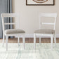 White Greddinton Dining Table and 6 Chairs