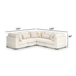 Donelson 5-Piece  Modular Sectional