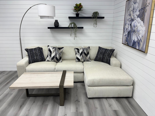 Brand New Biltmore 2 Piece Cream Sofa