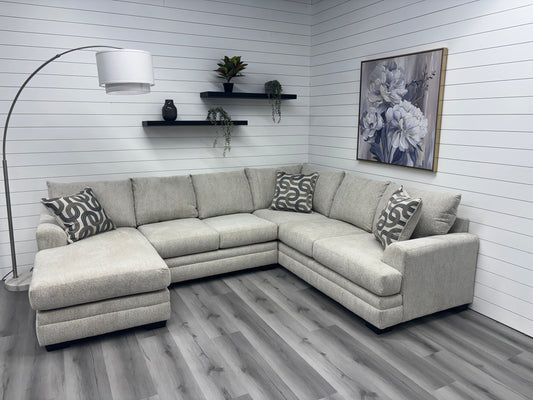 Brand New Mesa Cream Sectional Couch