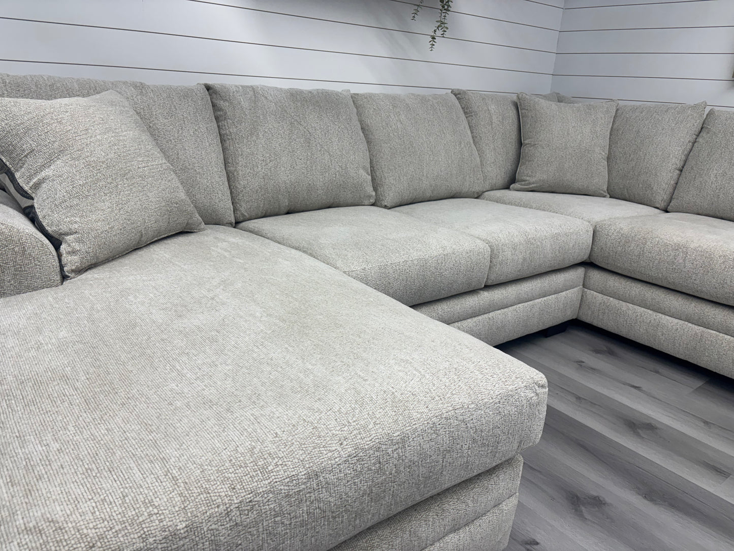 Brand New Mesa Cream Sectional Couch