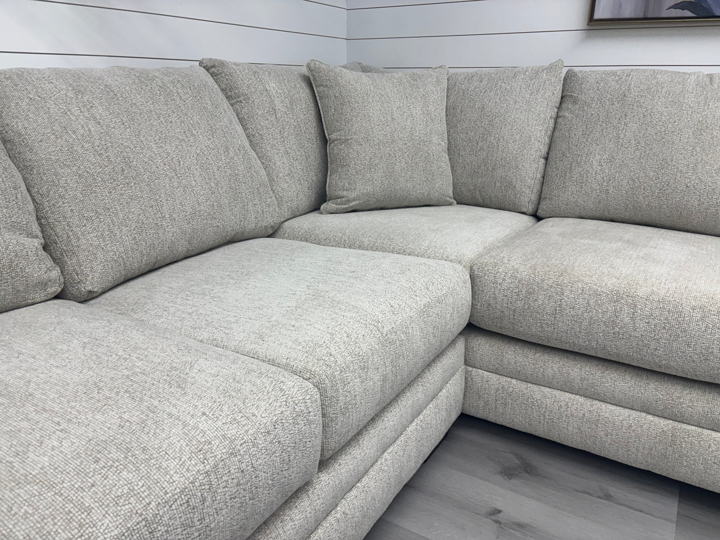 Brand New Mesa Cream Sectional Couch