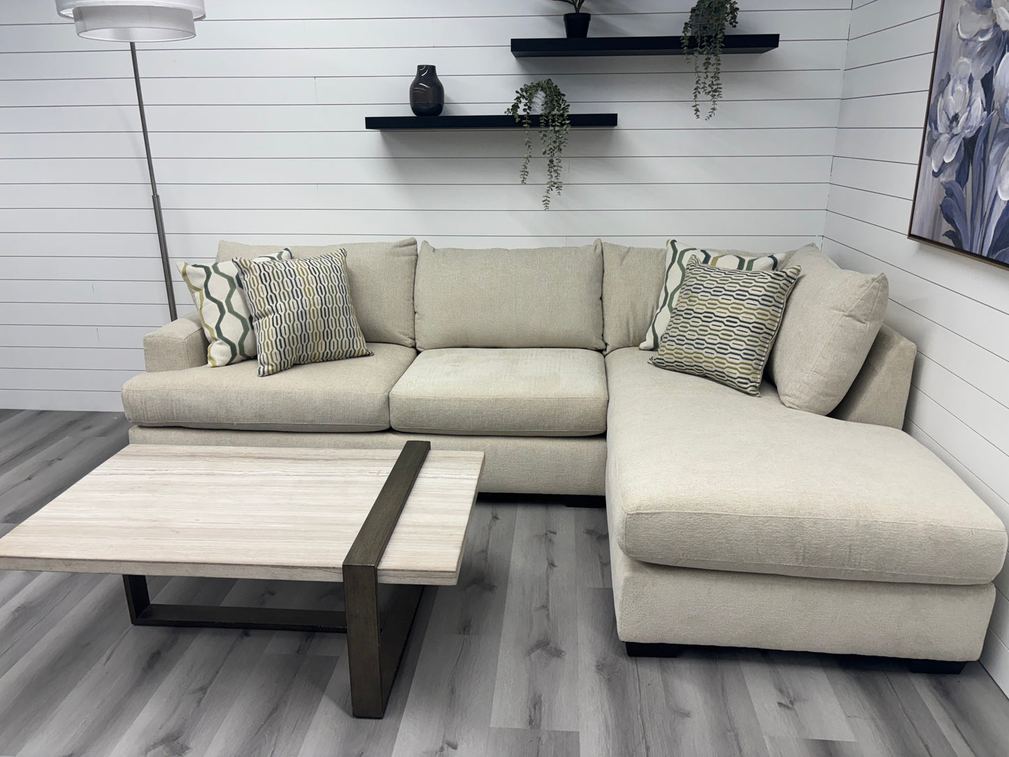 Brand New Sonoran 2-Piece Sectional with Bumper Chaise