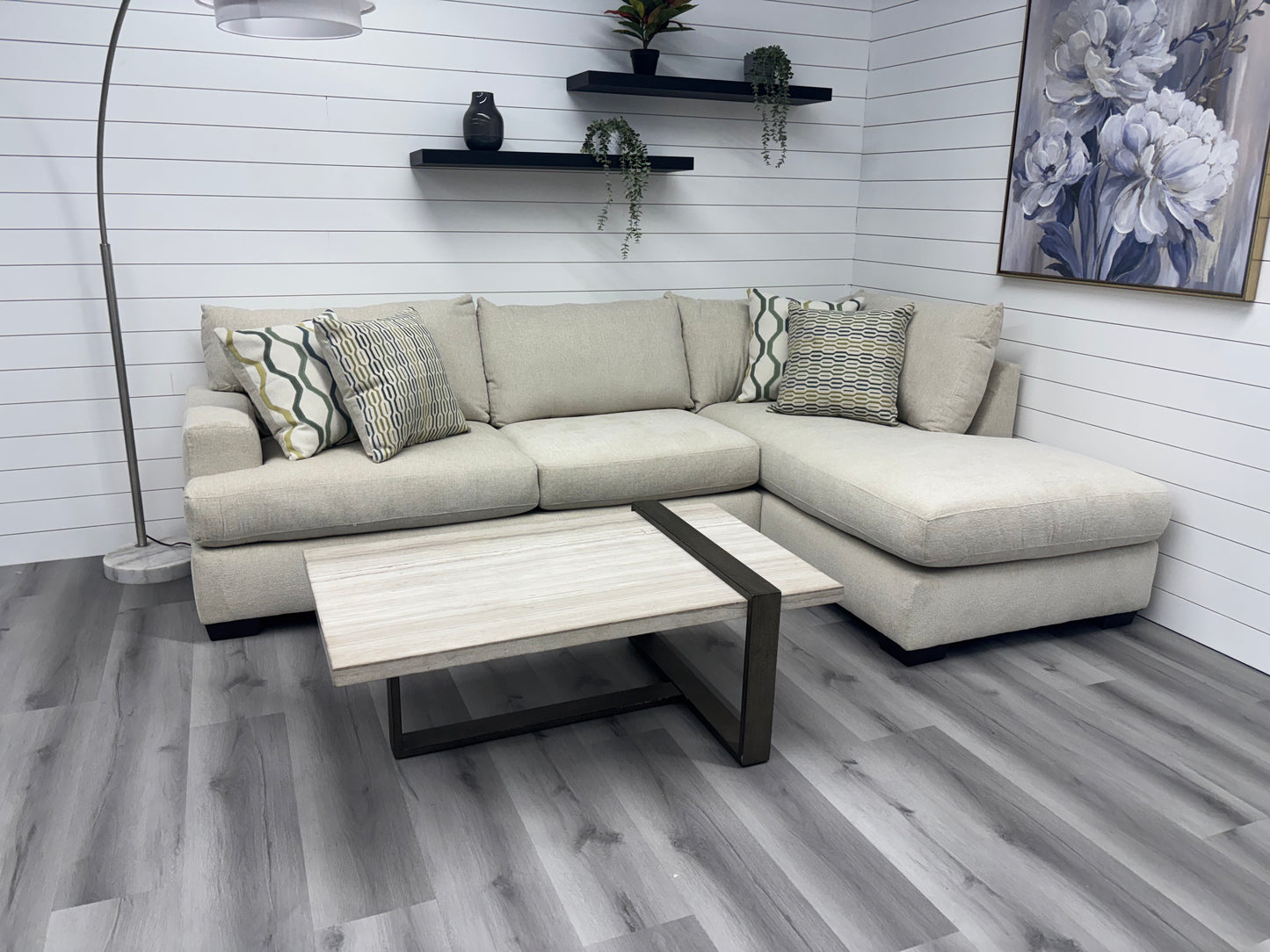 Brand New Sonoran 2-Piece Sectional with Bumper Chaise