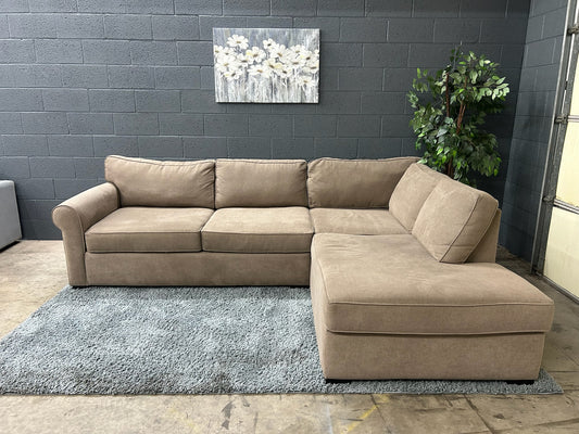 Beige Sectional Couch