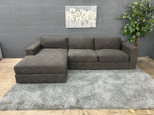 West Elm Urban Sectional Couch.