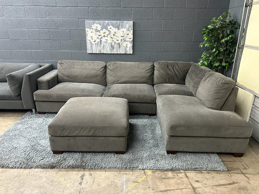 Large Sectional with Ottoman