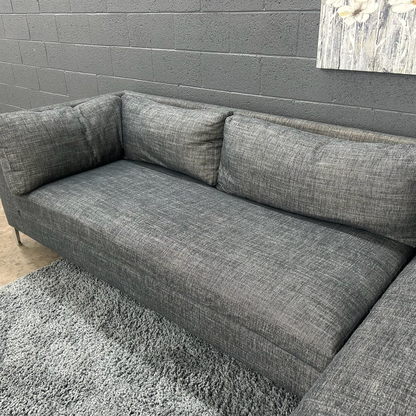 CB2 Decker 2 Piece Sectional