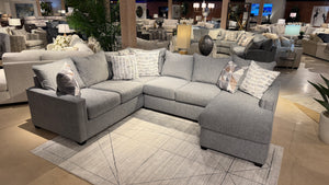 Belmont Grey U-Shape Sectional