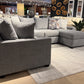 Belmont Grey U-Shape Sectional