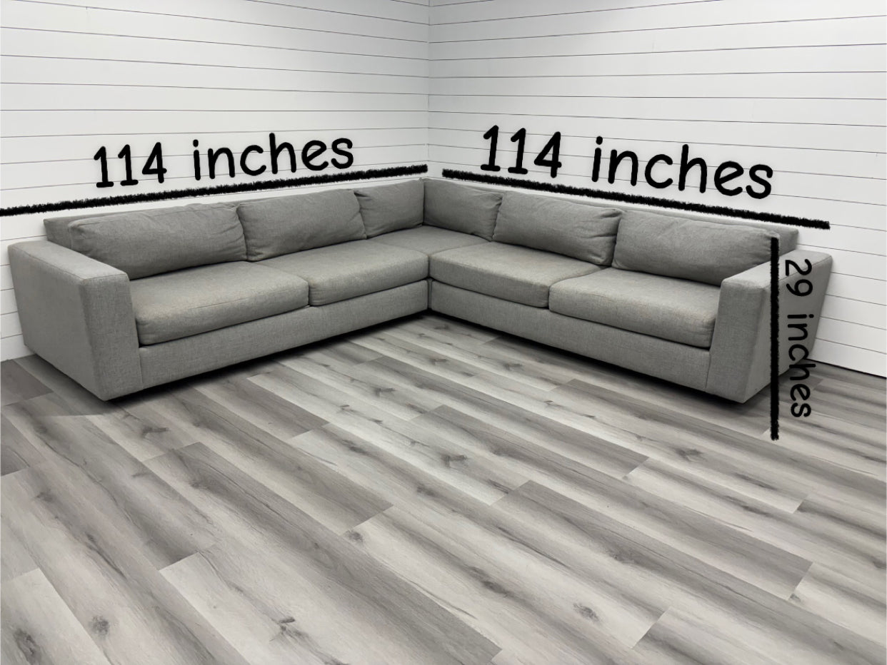 Large Grey West Elm