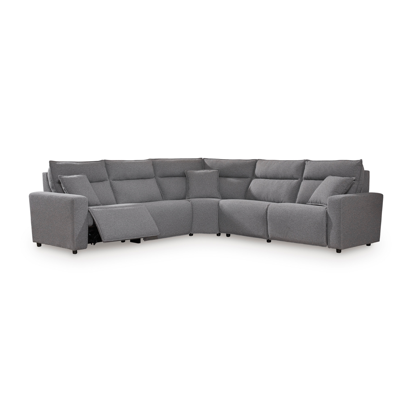 Modmax II Grey 5-Piece Recliner (Customizable)