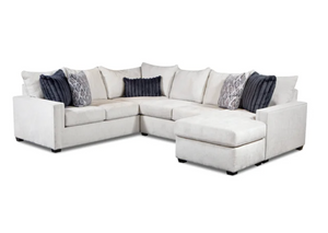 Belmont U-Shape Sectional In Cream