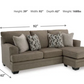 Stonemeade Reversible Sofa Chaise