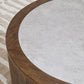 Grayman Brown  Round Cocktail Table