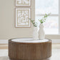 Grayman Brown  Round Cocktail Table