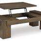 Rosswain Lift Top Cocktail Table
