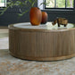 Grayman Brown  Round Cocktail Table