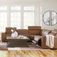 Rally Reclining Sectional