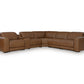 Rally 5-Piece Reclining Sectional