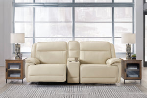 Double Deal Reclining Sectional.